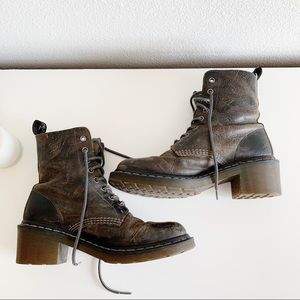Dr. Martens Brown Leather Boots
